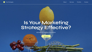 Landing Pages website templates - Digital Marketing (Sleek)